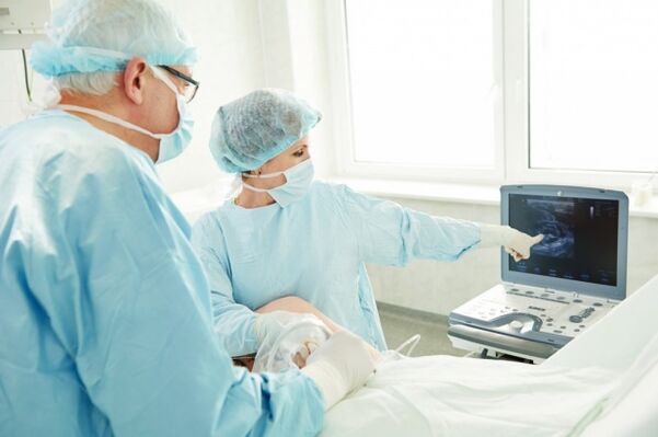 ultrazvuková diagnostika křečových žil před operací